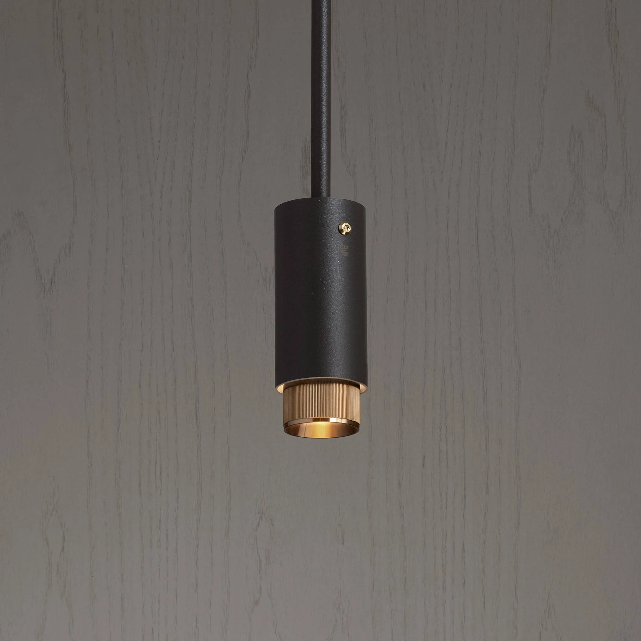 EXHAUST PENDANT / LINEAR GRAPHITE Pendant Spotlight
