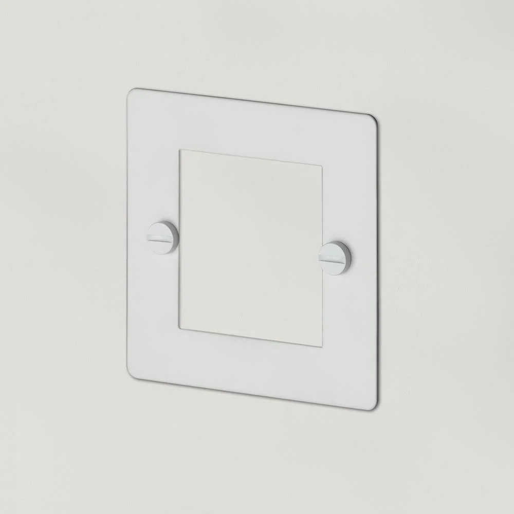 1G 50MM EURO PLATE / 2 MODULE