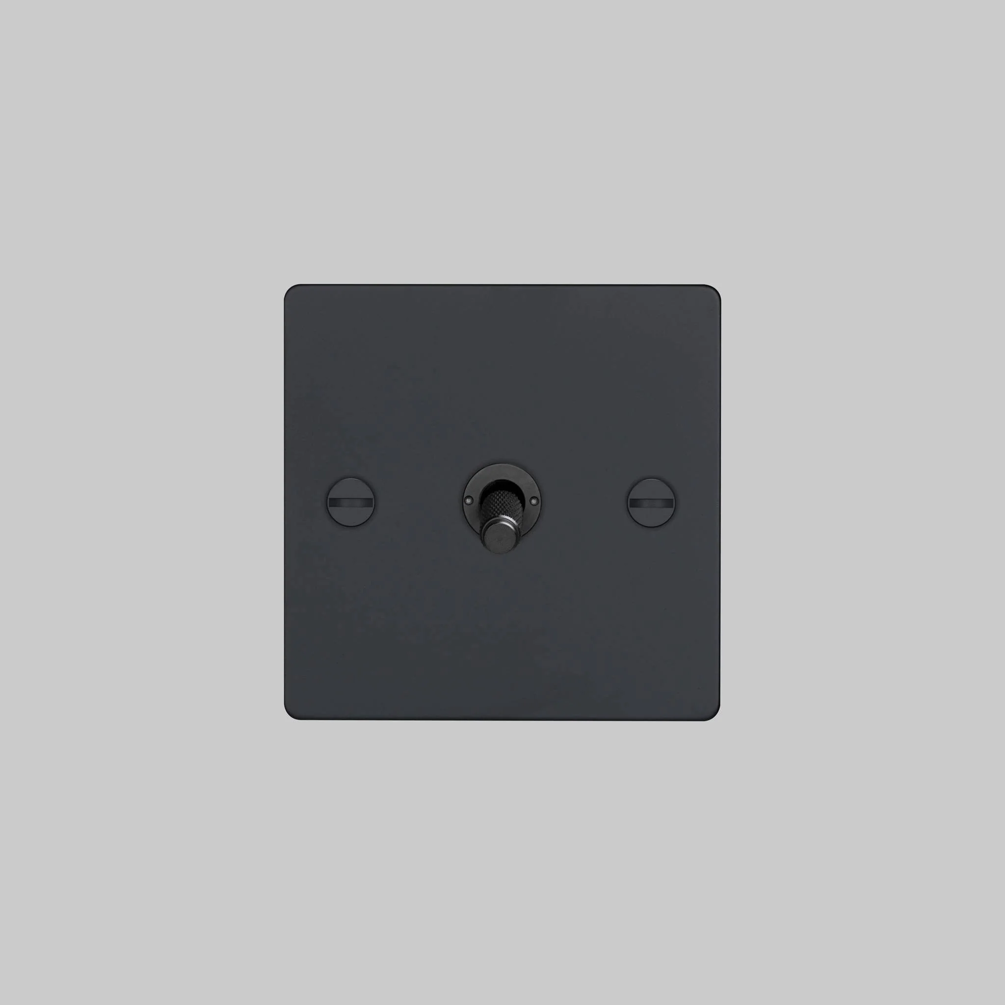 1G TOGGLE 2-Way Cross Toggle Switch in Black Solid Metal