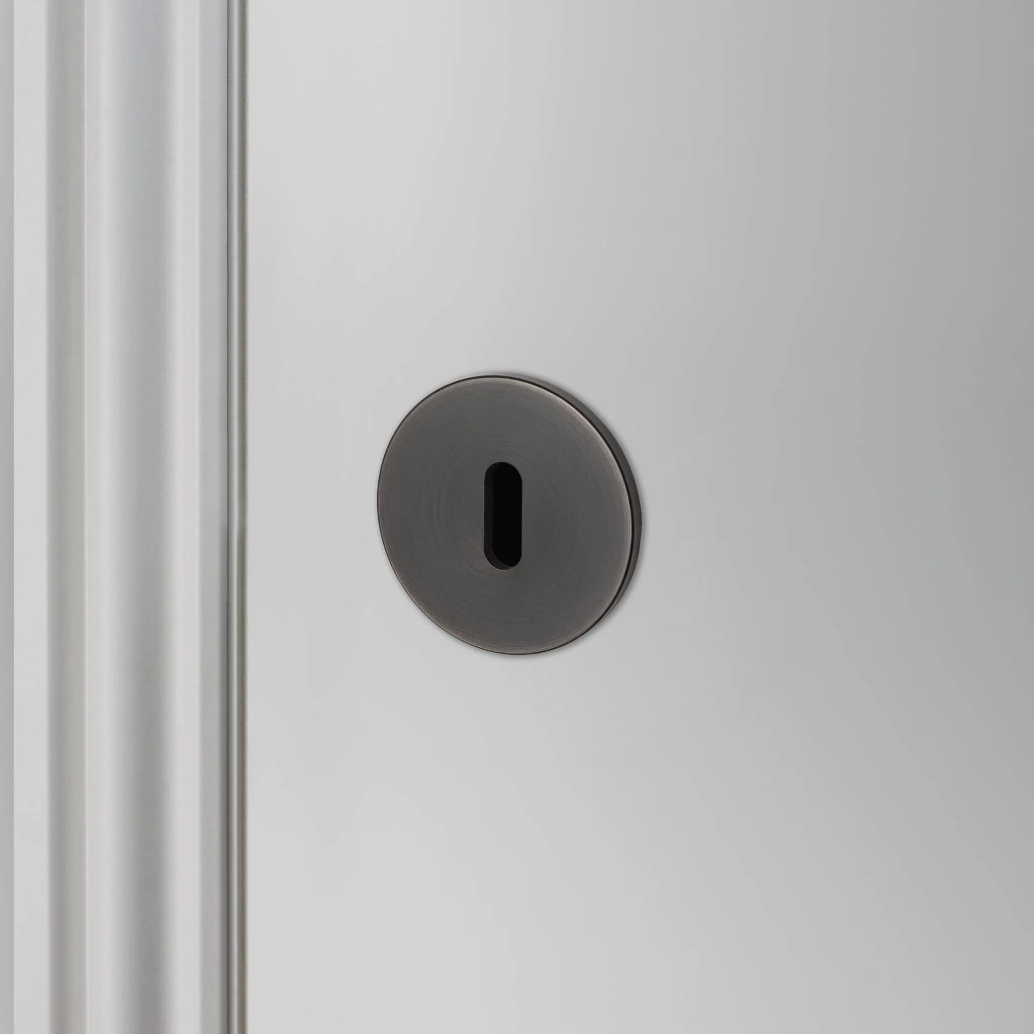 KEY ESCUTCHEON Indoor Key Escutcheon in Solid Metal