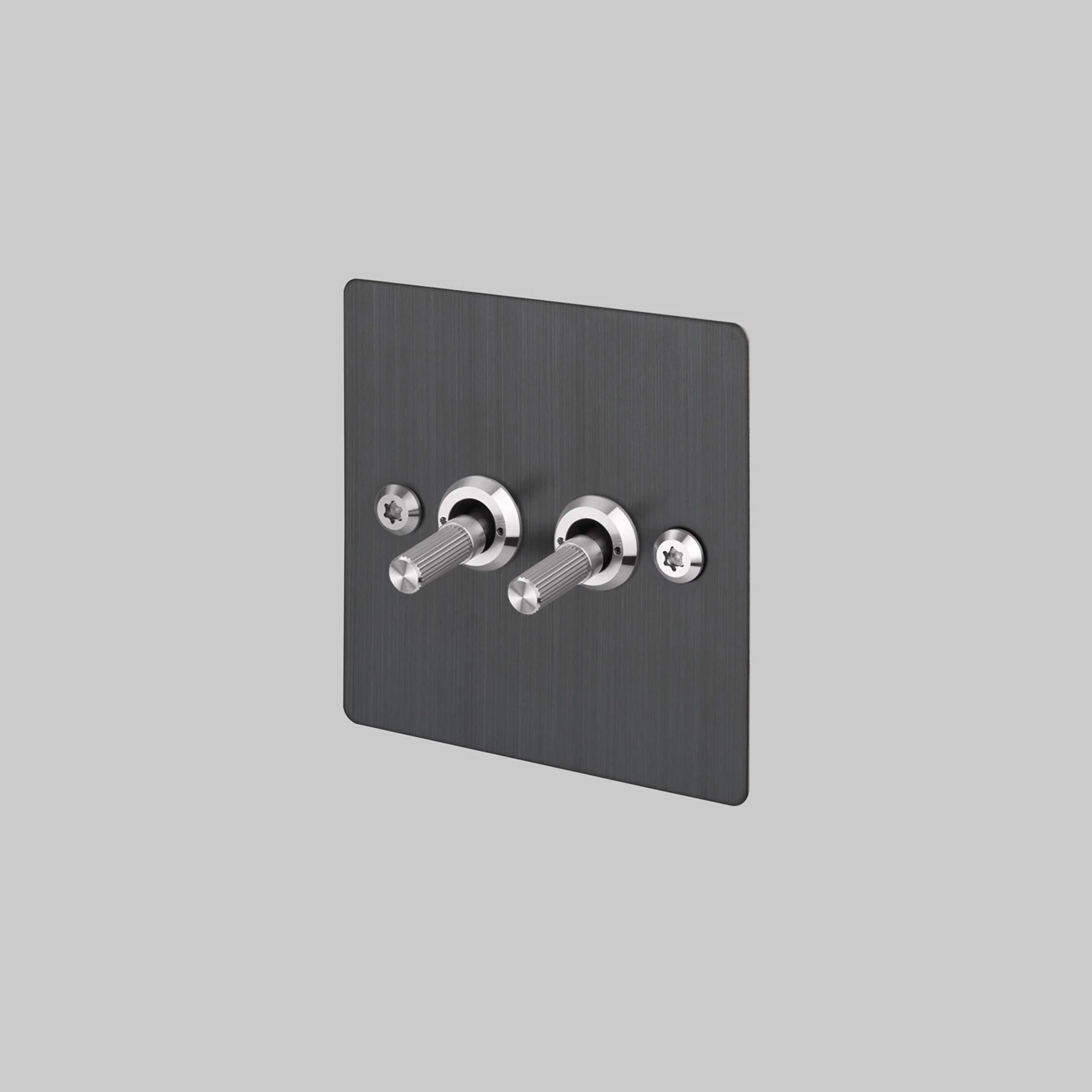 Interruptor 2G TOGGLE / 2-WAY / LINEAR / SMOKED BRONZE