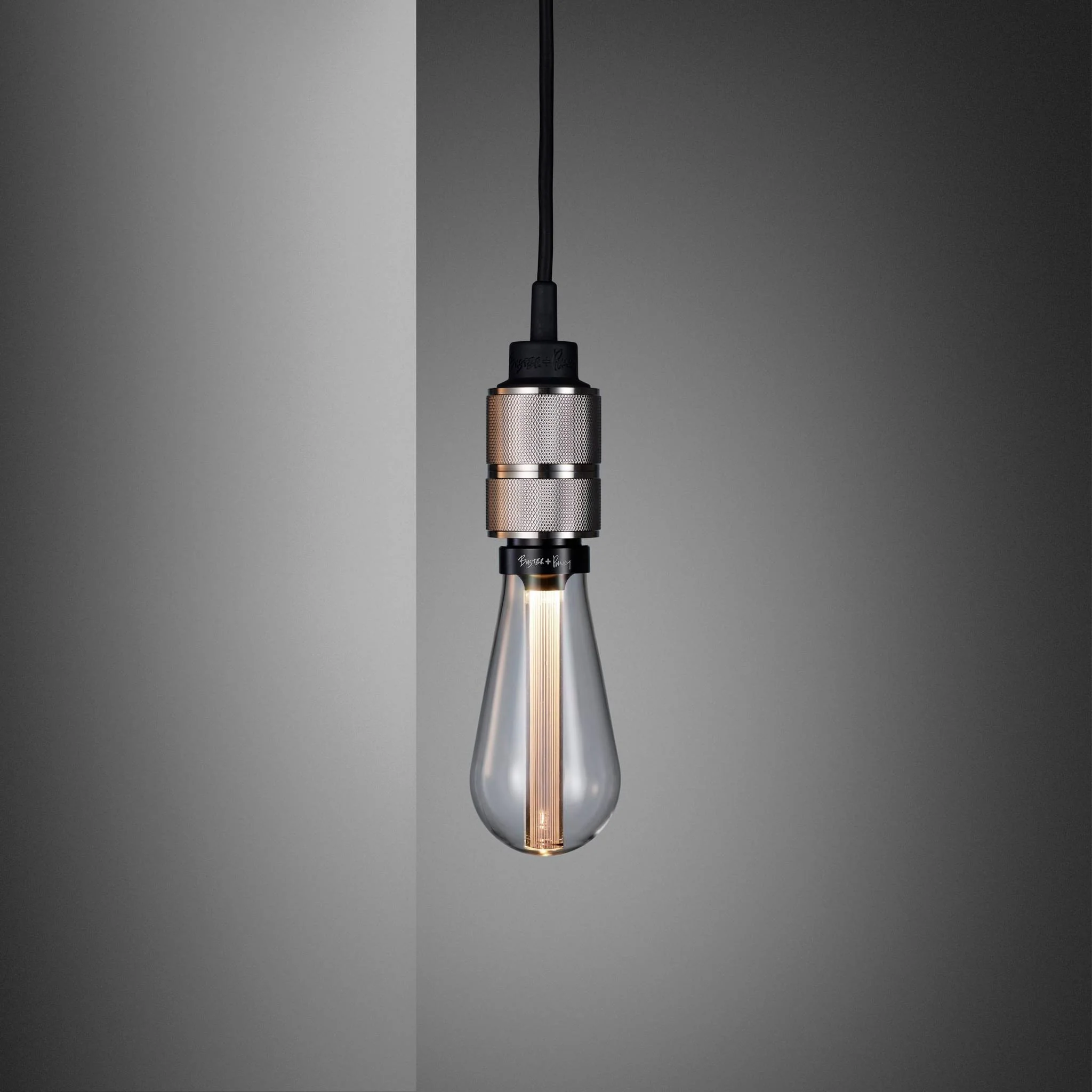 HOOKED Nude Cross Wall Light with Stone Base