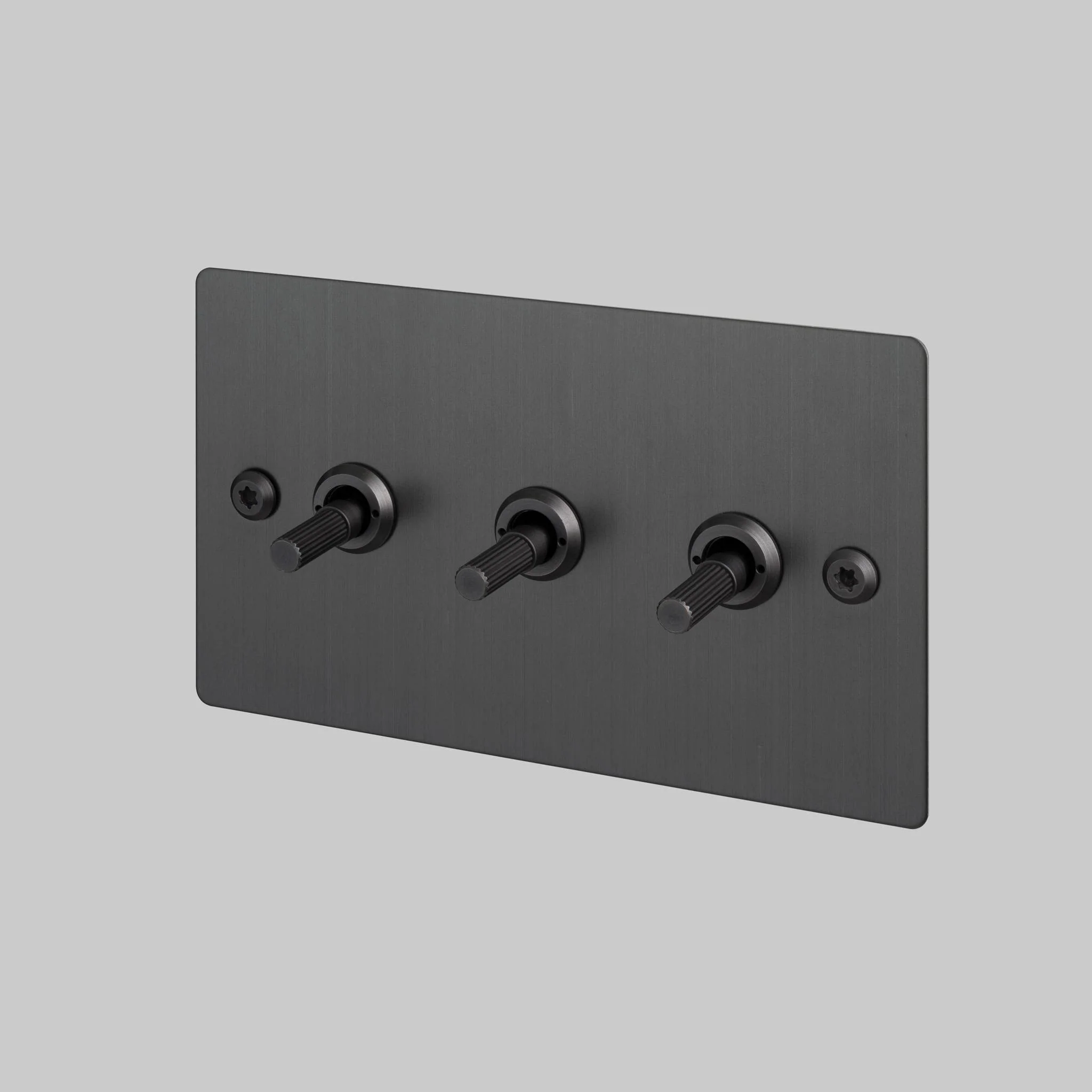 3G TOGGLE 2-Way Toggle Switch in LINEAR SMOKED BRONZE