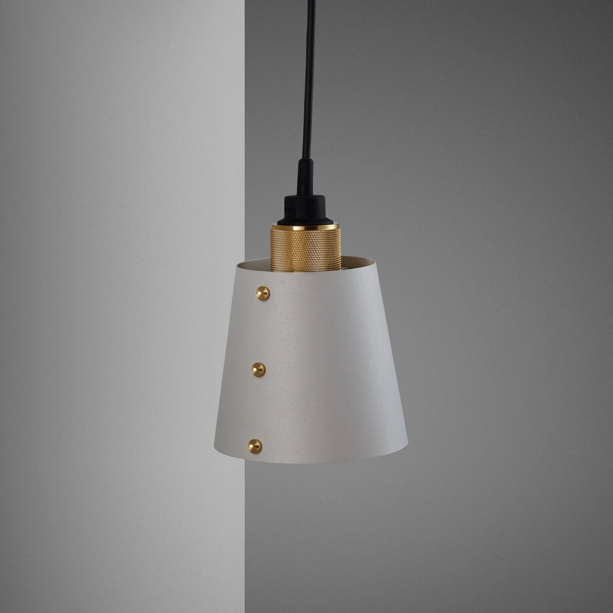 HOOKED Hooked Wall Light Cross Small in Stone Finish