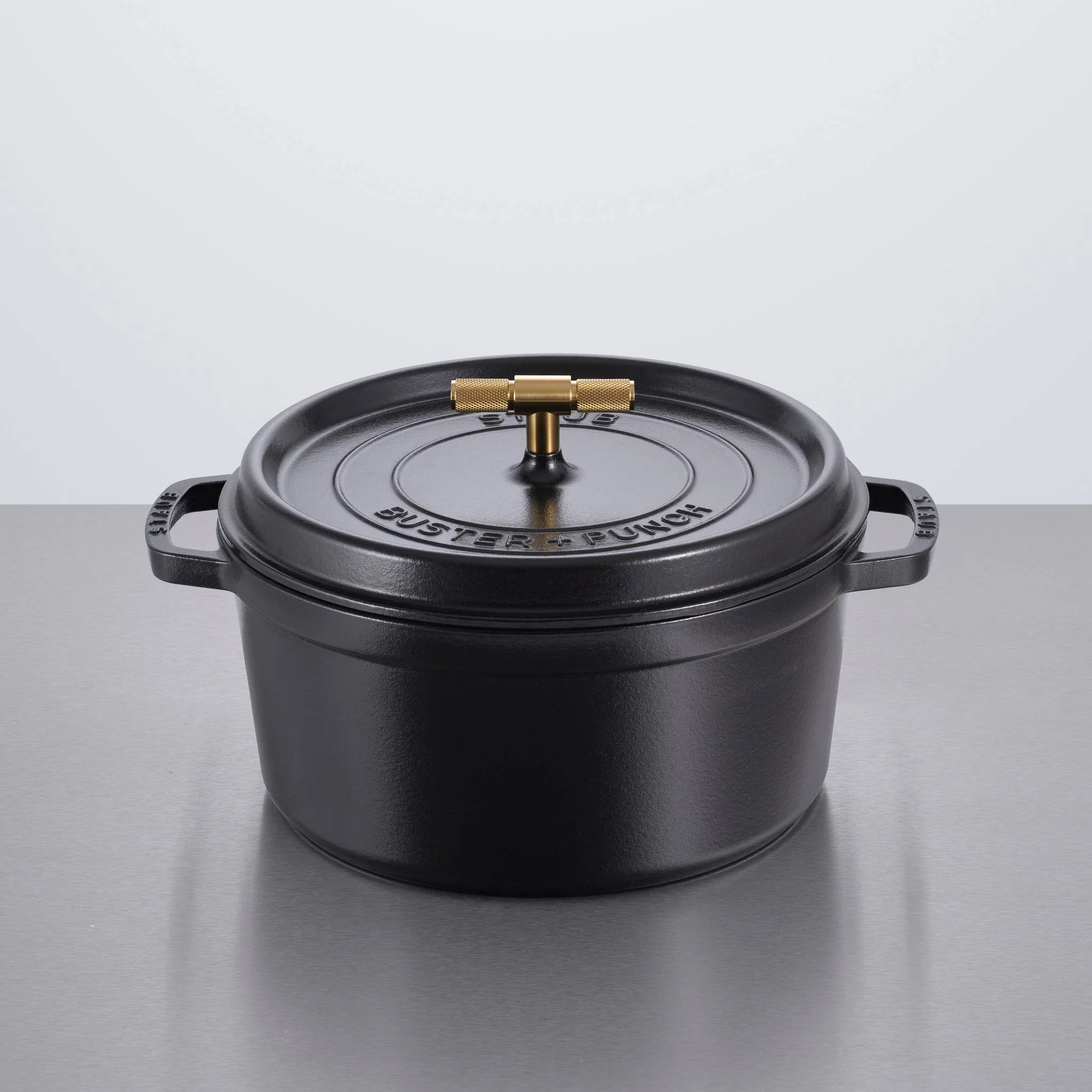 COCOTTE / 28CM / CROSS / STAUB / BLACK