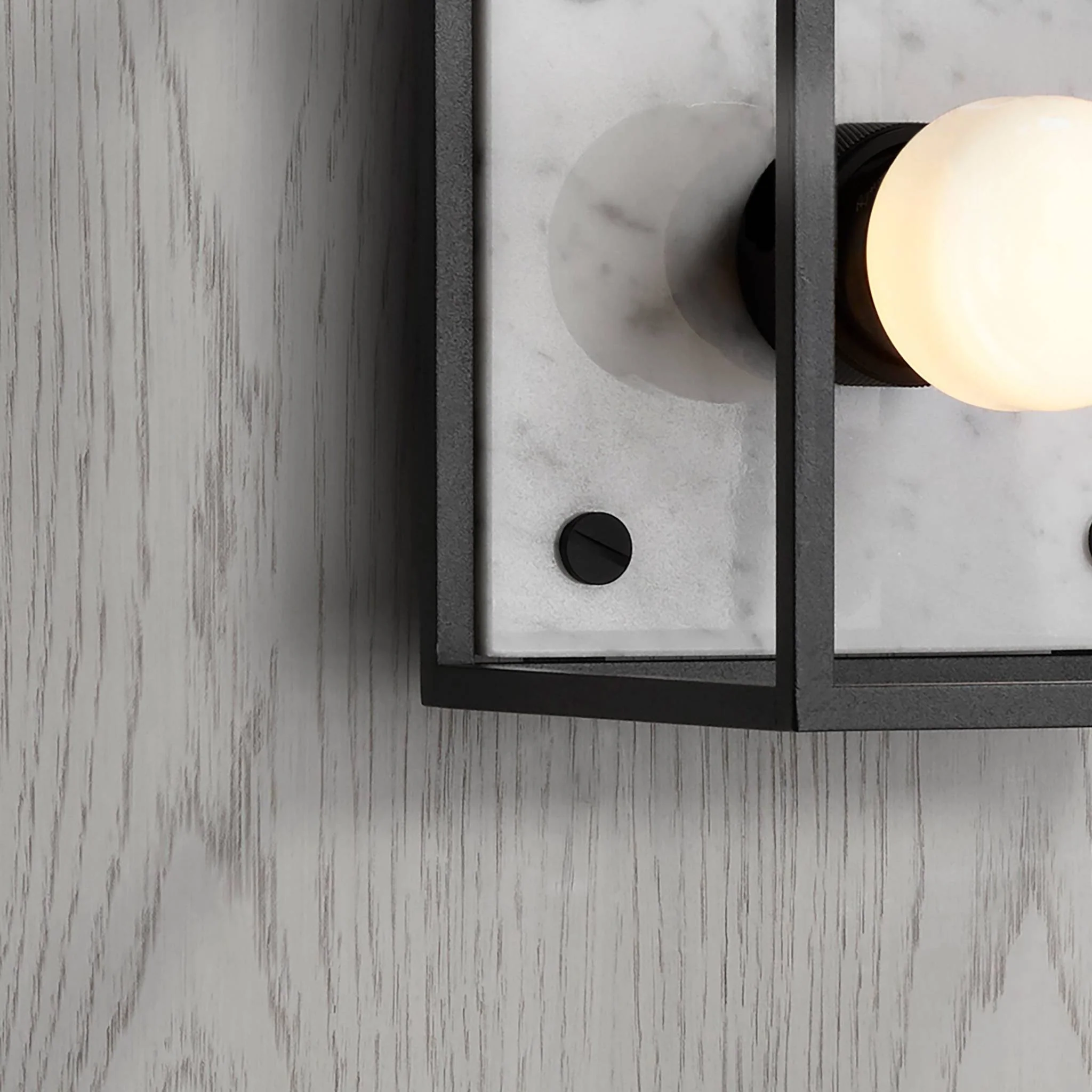 CAGED Small Cross Wall Light with Changeable Back Panel