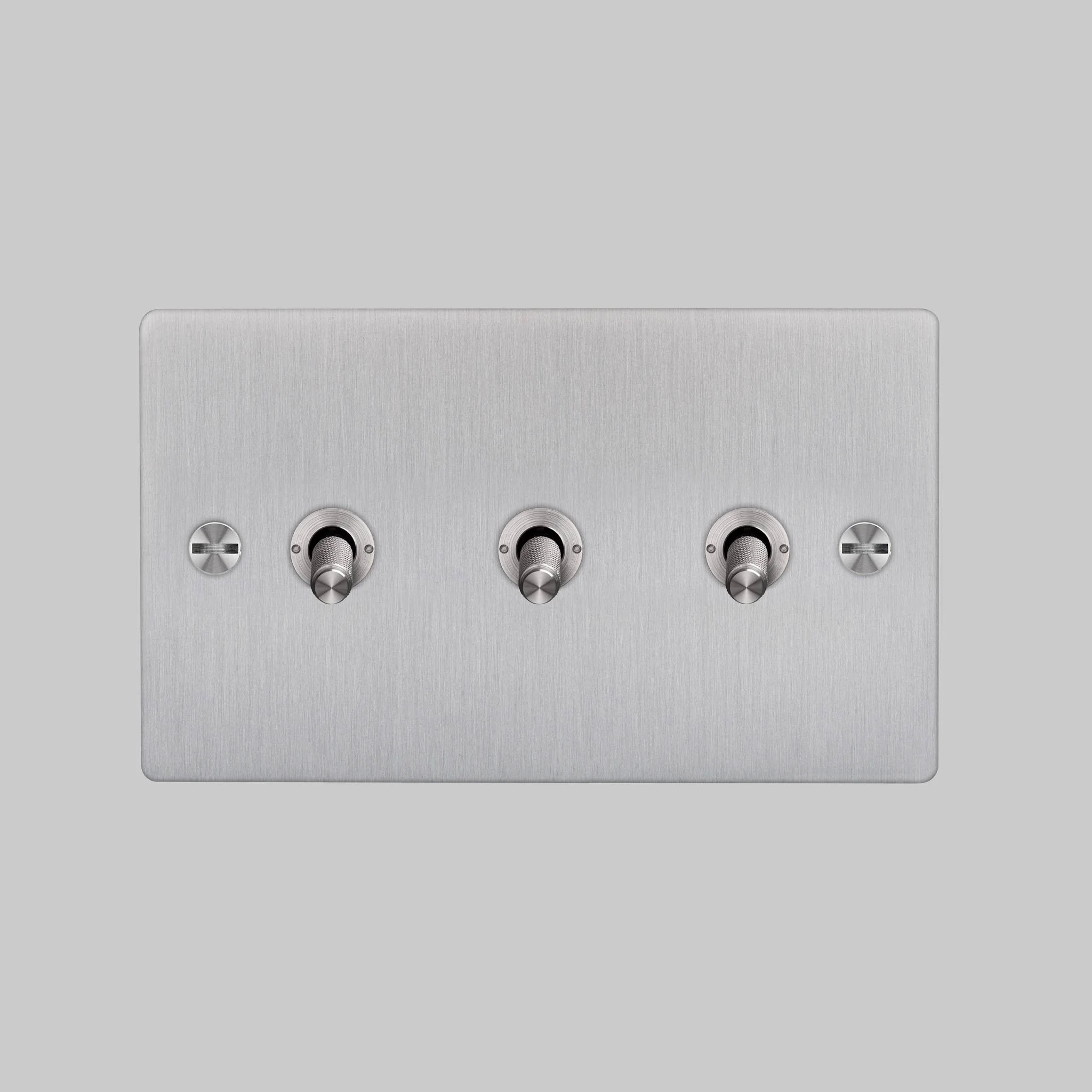 3G TOGGLE 2-Way Cross Triple Toggle Light Switch, Steel