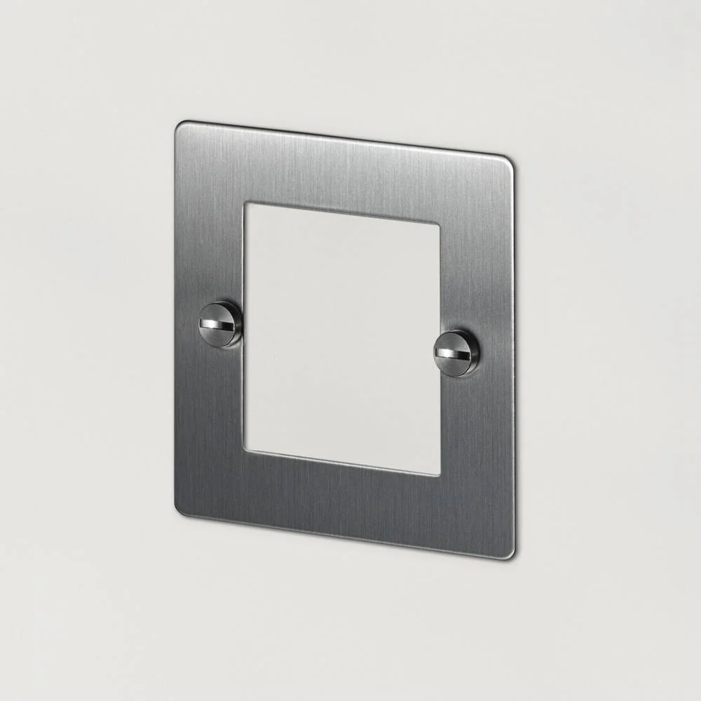 1G 50MM EURO PLATE / 2 MODULE