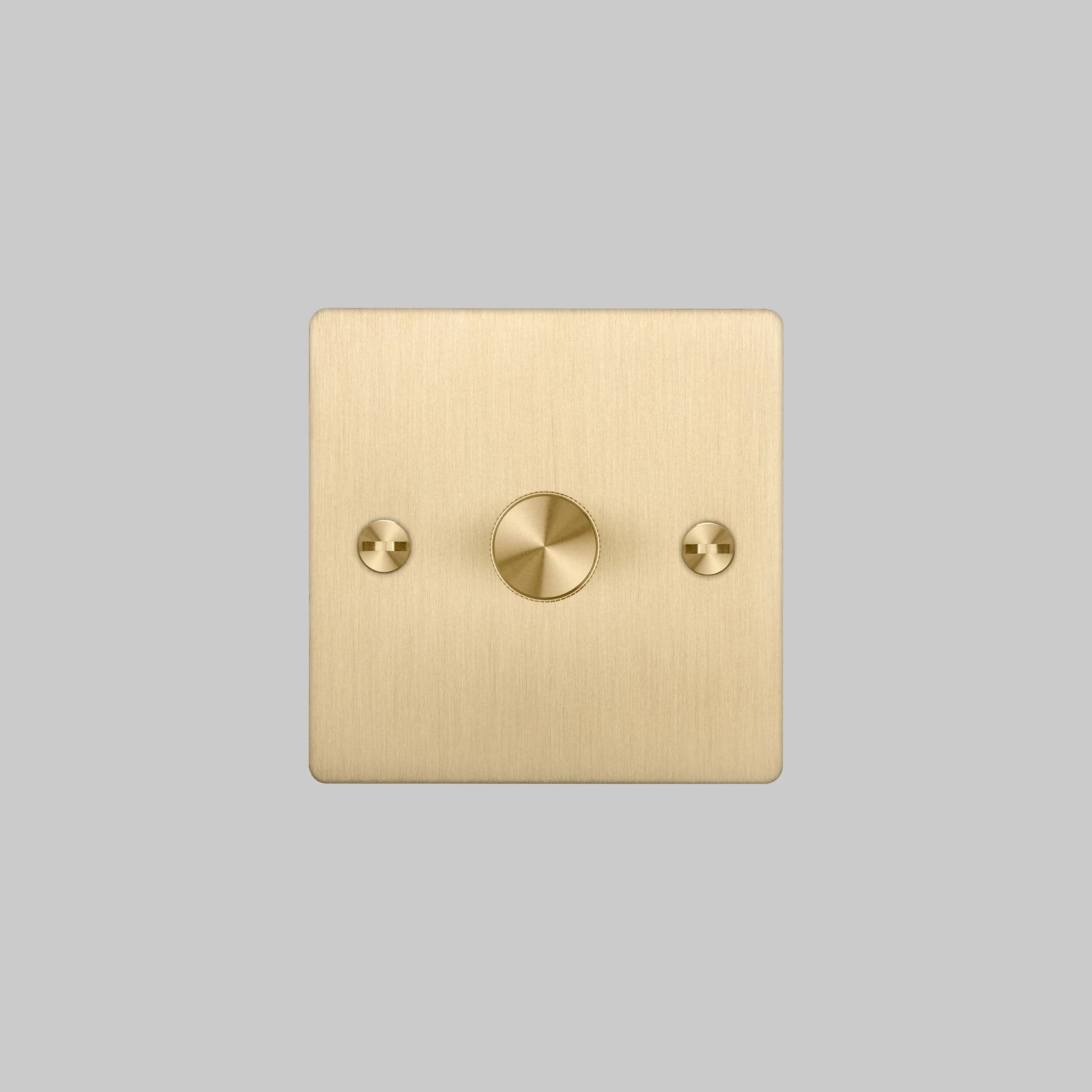 1G Dimmer / 120W / CROSS / Messing