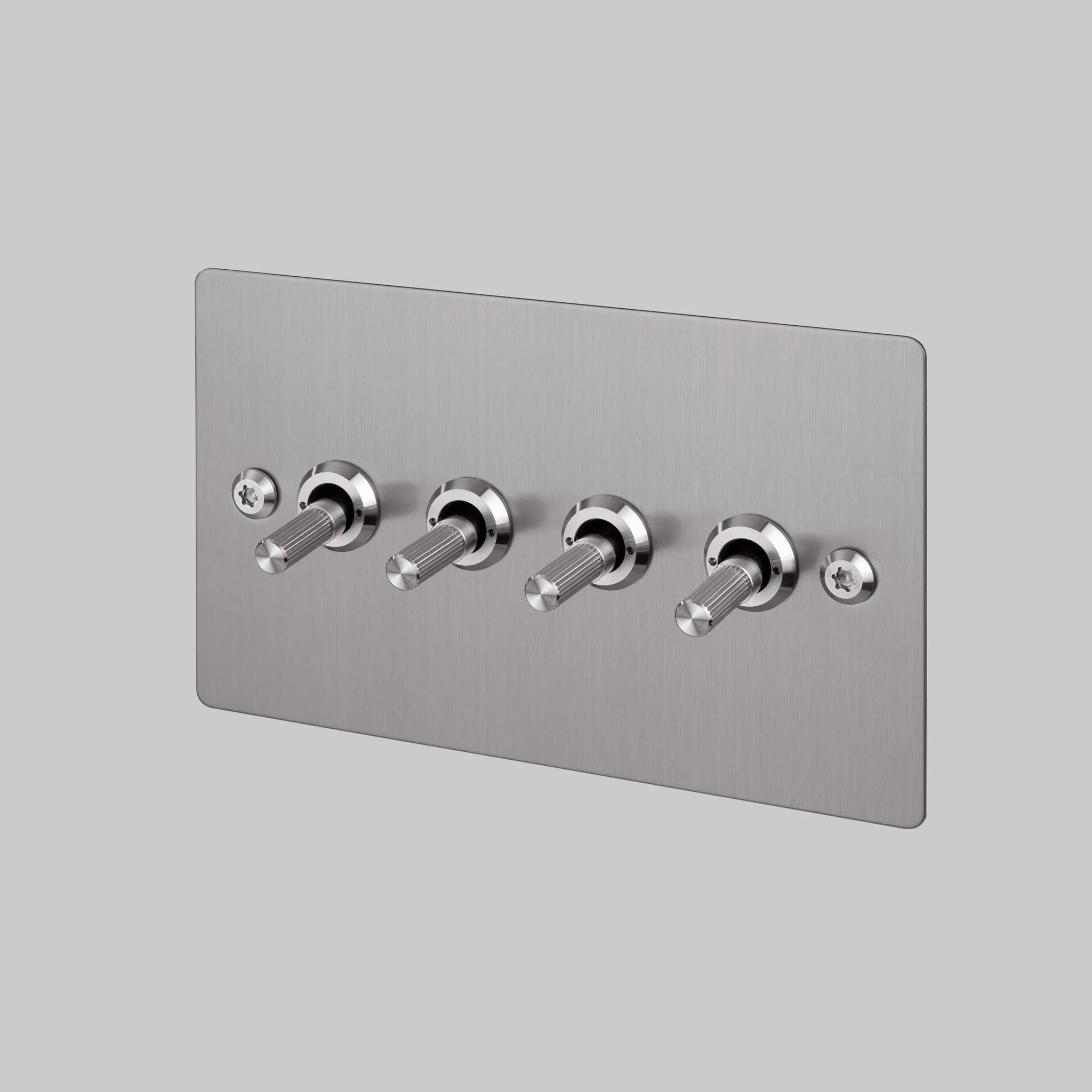 4G TOGGLE 2-Way LINEAR Toggle Switch in Steel