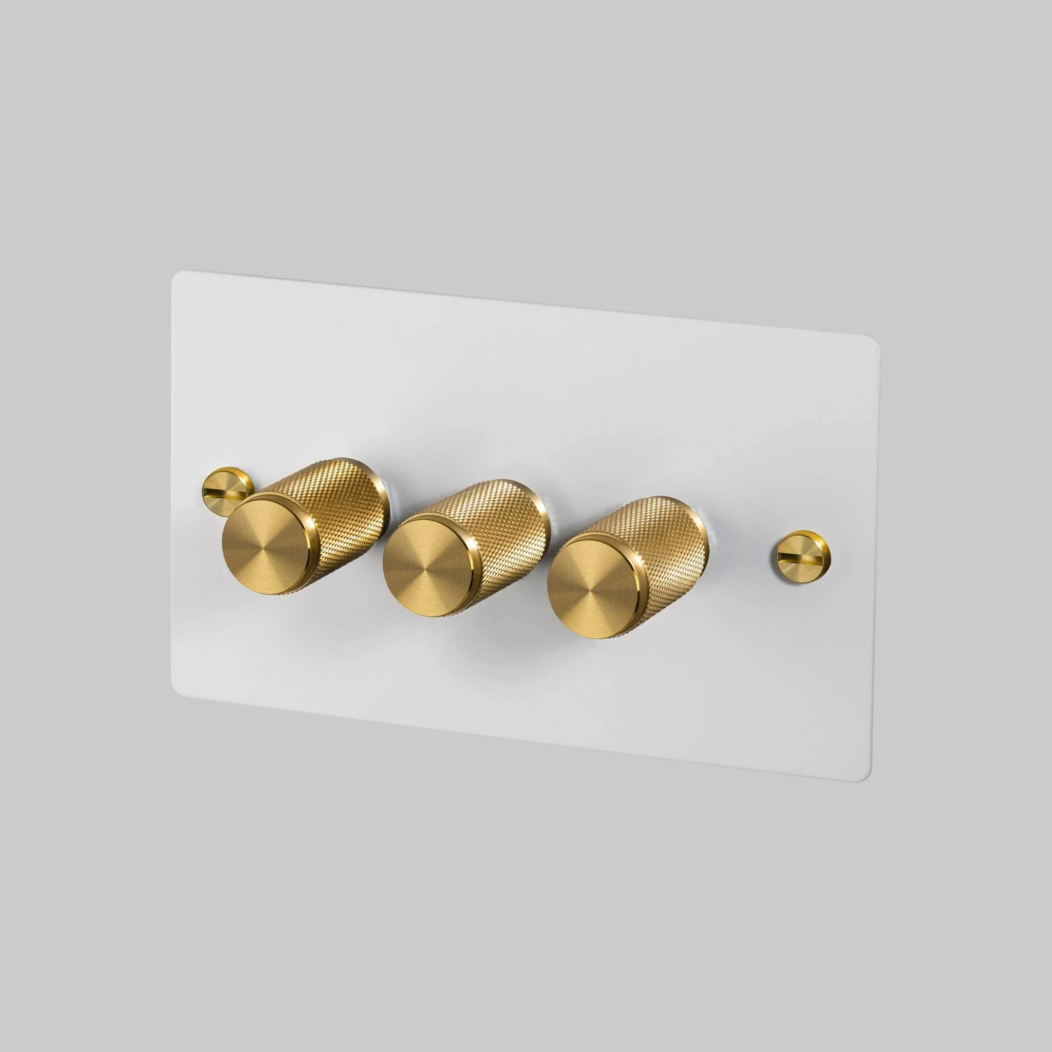 White 3G DIMMER 120W Cross Dimmer Switch