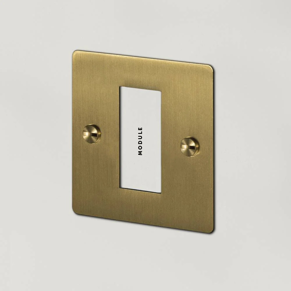 1G 25MM EURO PLATE / 1 MODULE