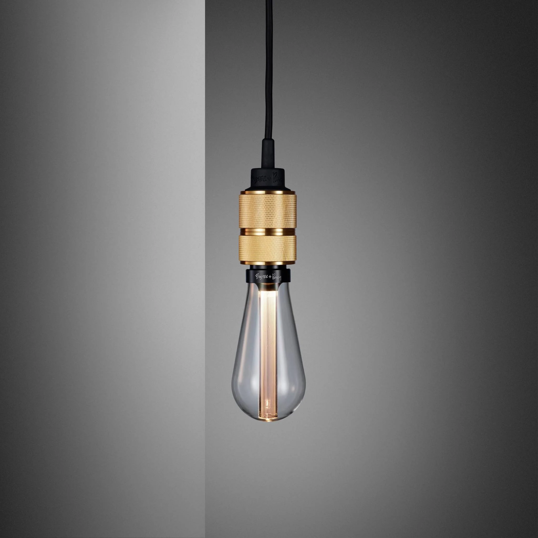 HOOKED Nude Hooked Wall Light in GRAPHITE