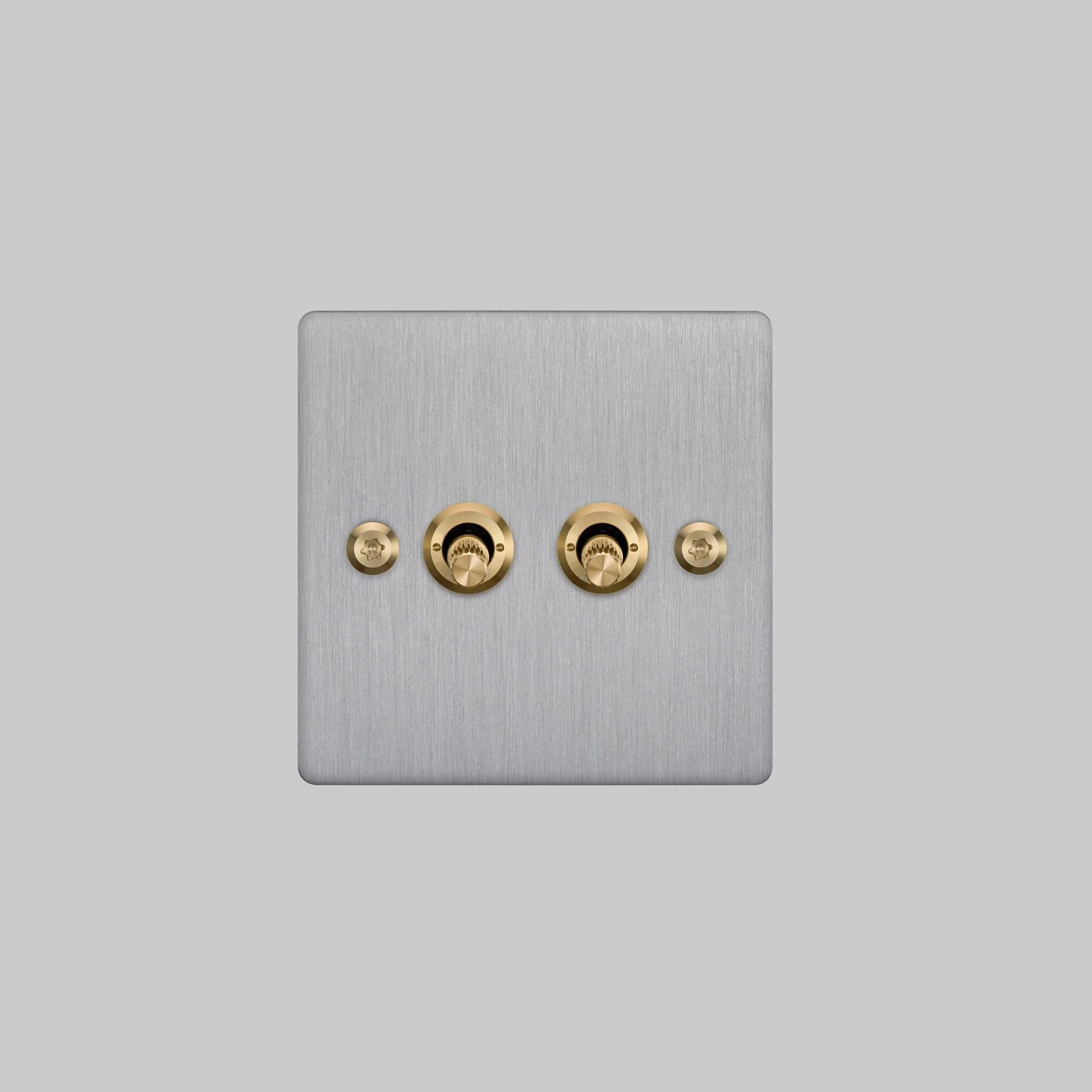 2G TOGGLE / 2-WAY / LINEAR / STEEL Light Switch