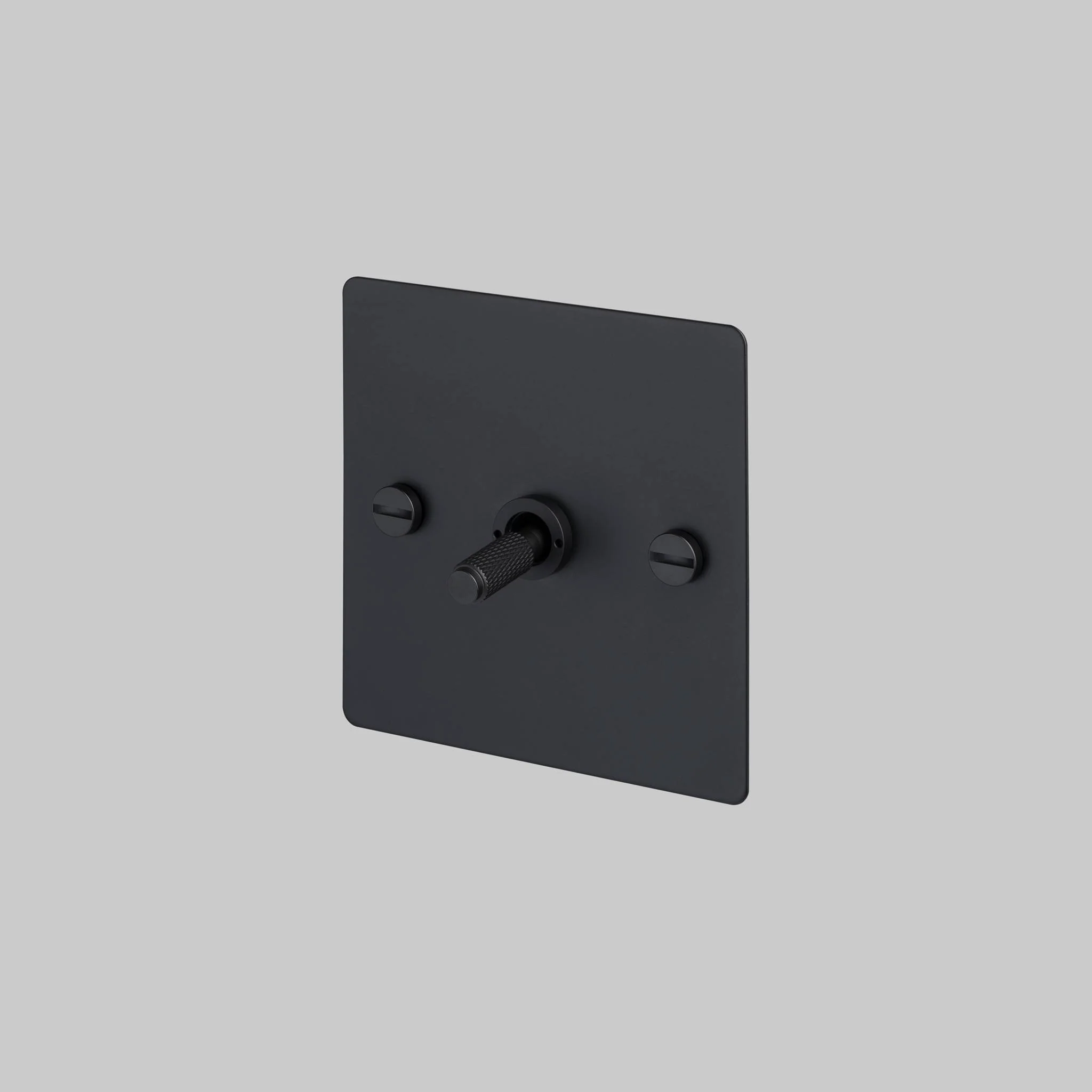 1G TOGGLE INTERMEDIATE 3-Way Cross Toggle Light Switch in Black
