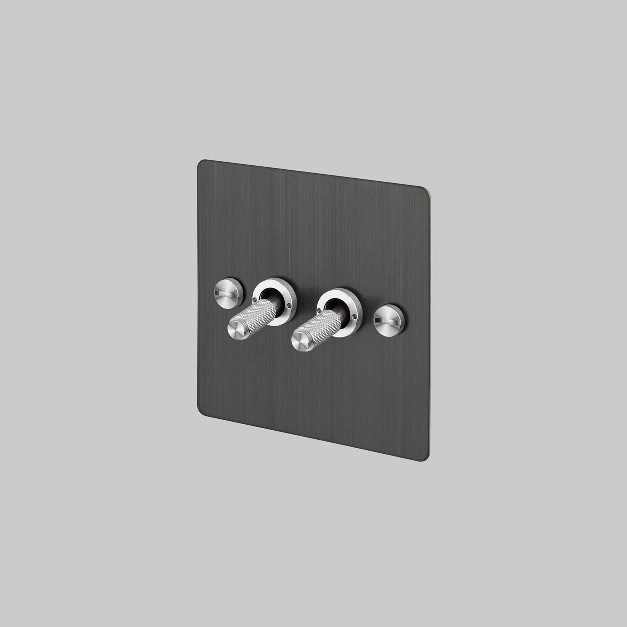2G TOGGLE 2-Way Cross Toggle Switch in SMOKED BRONZE