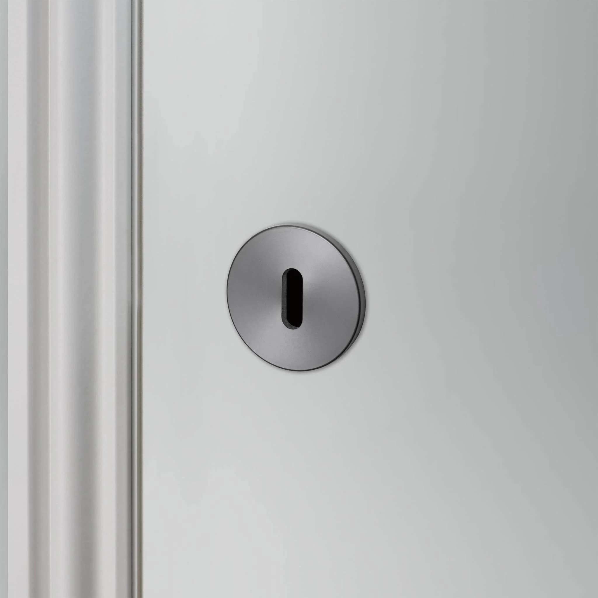 KEY ESCUTCHEON Indoor Key Escutcheon in Solid Metal